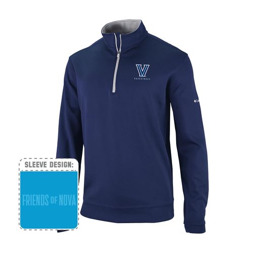 Picture of Men's Omni-Wick Wickham Hills 1/4 Zip - Collegiate Navy