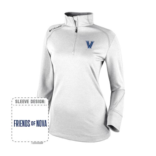 Picture of Women's Omni-Wick Shotgun 2.0 1/4 Zip - White