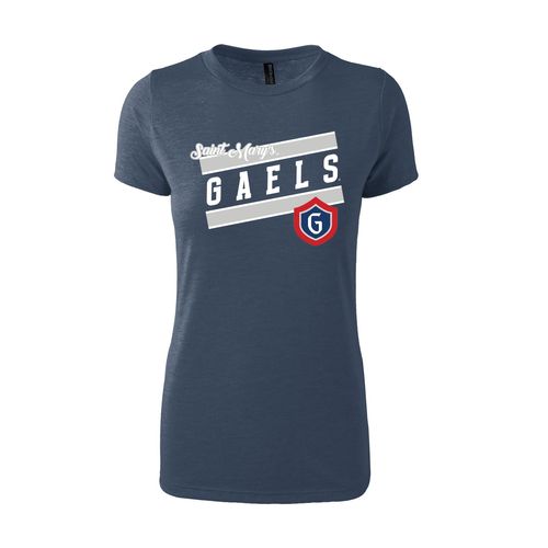 Picture of Women's Fitted Triblend T-Shirt - Navy Heather