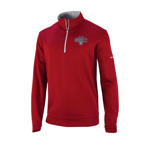 Picture of Men's Omni-Wick Wickham Hills 1/4 Zip - intense red