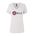 Picture of Women's Semi- Fitted Premium V- Neck T-Shirt  - White