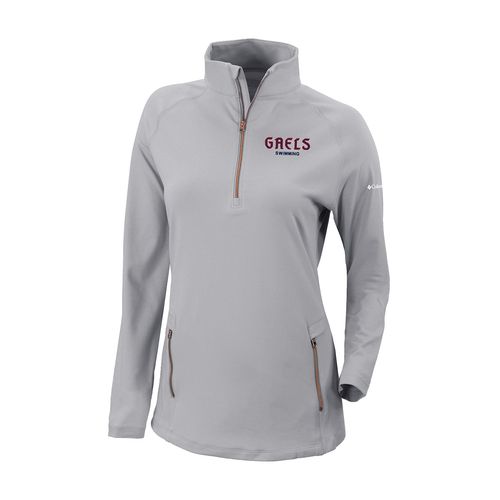 Picture of Women's Omni-Wick Outward Nine 1/4 Zip - cool grey