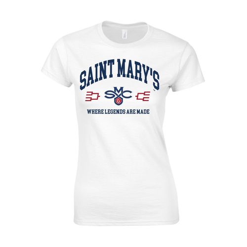 Picture of Women's Semi-Fitted Classic T-Shirt  - White