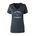 Picture of Women's Semi- Fitted Premium V- Neck T-Shirt  - charcoal heather