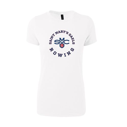 Picture of Women's Fitted Triblend T-Shirt - white