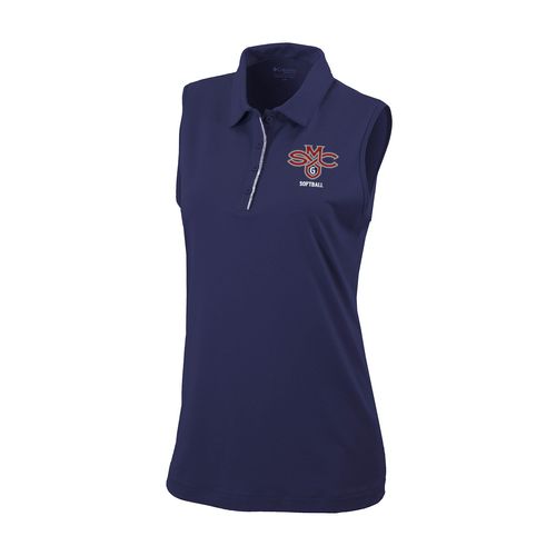 Picture of Women's Omni-Wick Tend the Ball Tank - Collegiate Navy-White