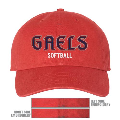 Picture of 47 Brand Clean Up Cap - red