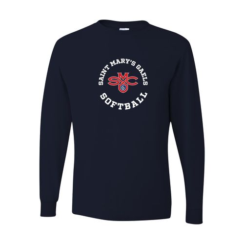 Picture of Youth Dri-Power Long Sleeve T-Shirt - Navy