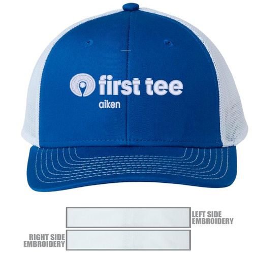 Picture of The Game Everyday Trucker Cap - royal/ white