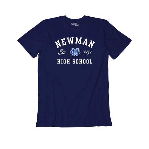 Picture of Newman High School Est. 1959 - Classic Tee - Navy