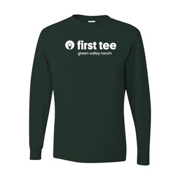 Picture of Dri-Power Long Sleeve T-Shirt - Forest Green
