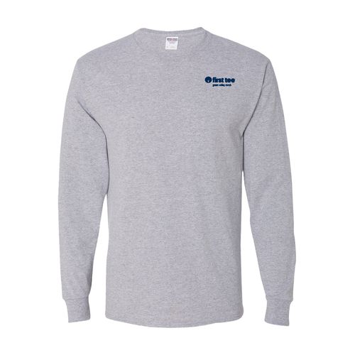 Picture of Youth Dri-Power Long Sleeve T-Shirt - Athletic Heather