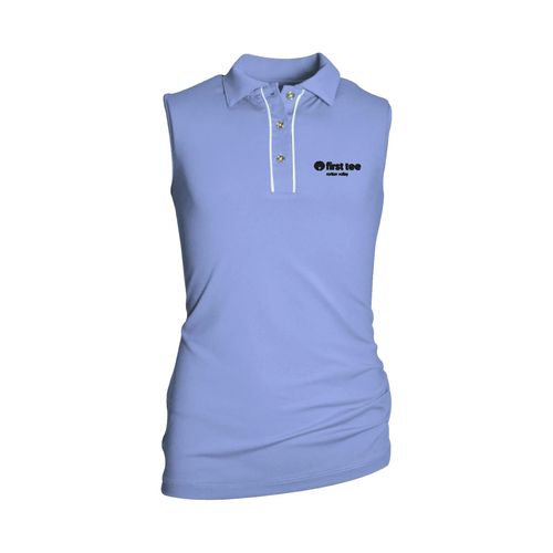 Picture of Youth Girls Garb Ansley Polo - light blue