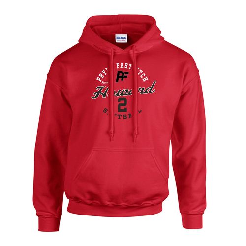 Picture of Fleece Hoodie - Red - Script Player
