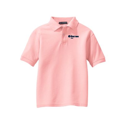 Picture of Youth Classic Polo - Light Pink