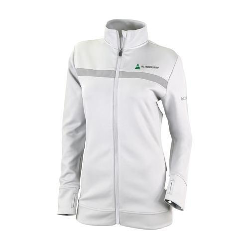 Picture of Women's Play Through Full Zip - White