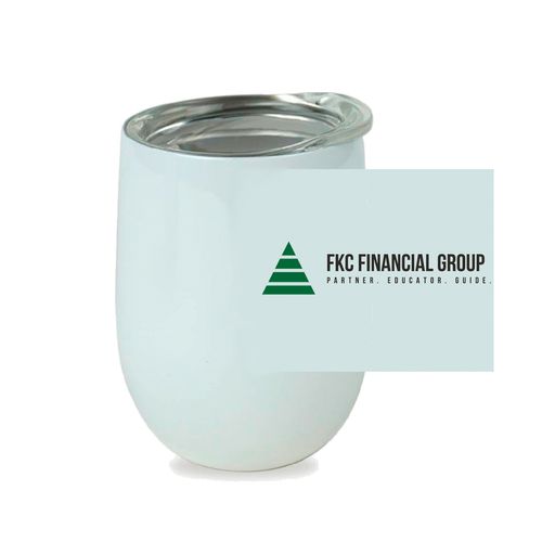 Picture of Stemless Wine Cup - White