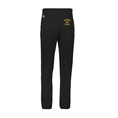 Picture of Russell Dri-Power Sweatpant - Black - Embroidery Text Drop