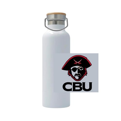 Picture of 25oz Stainless Steel Thermos - White