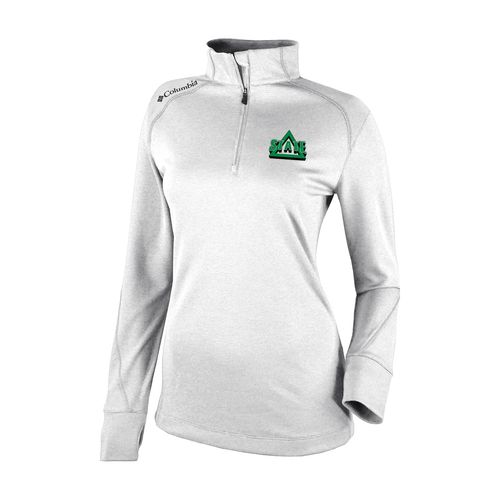 Picture of Women's Omni-Wick Shotgun 2.0 1/4 Zip - white