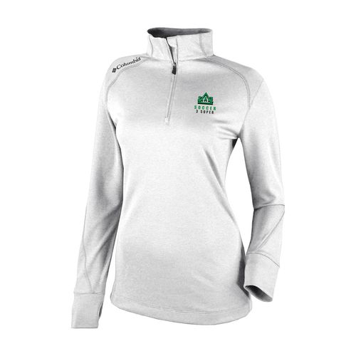 Picture of Women's Omni-Wick Shotgun 2.0 1/4 Zip - white