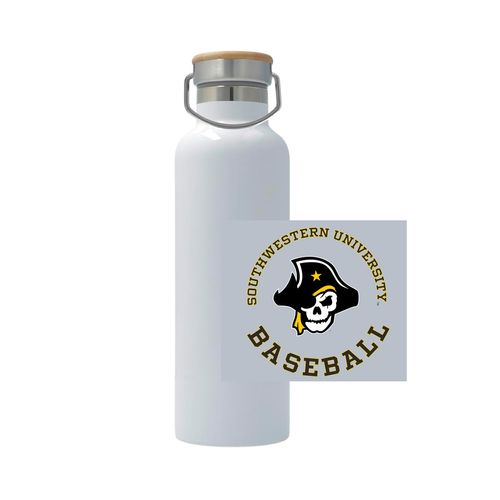 Picture of 25oz Stainless Steel Thermos - white