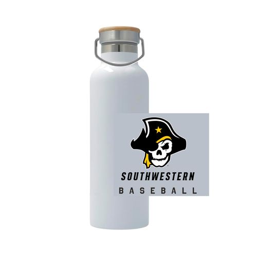 Picture of 25oz Stainless Steel Thermos - white