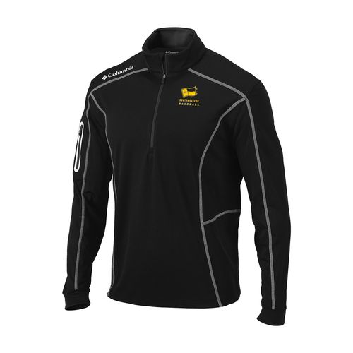 Picture of Men's Omni-Wick Shotgun 1/4 Zip - black