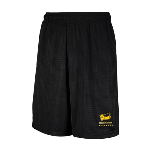 Picture of Russell Mesh Shorts with Pockets - black