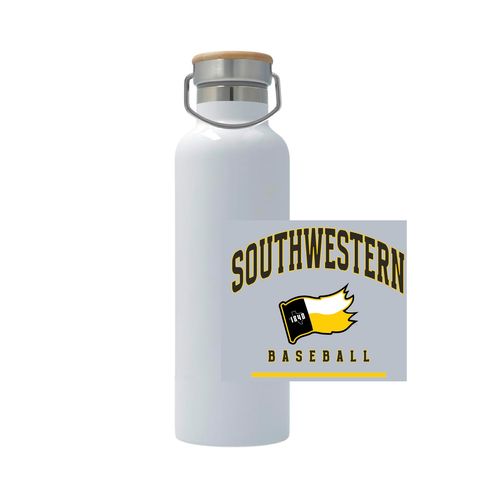 Picture of 25oz Stainless Steel Thermos - white
