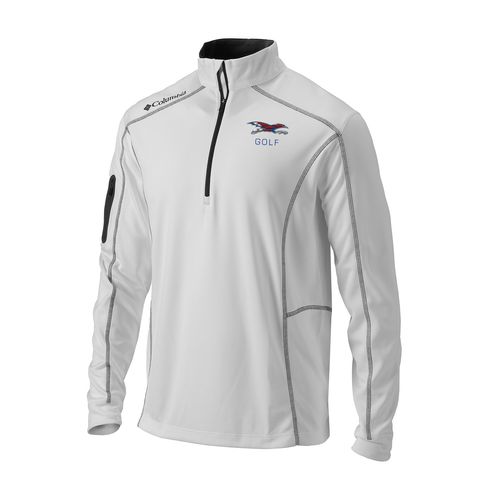 Picture of Men's Omni-Wick Shotgun 1/4 Zip - White