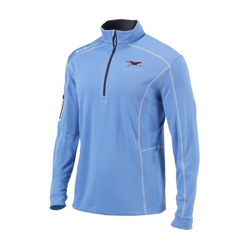 Picture of Men's Omni-Wick Shotgun 1/4 Zip - White Cap