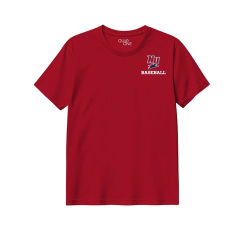 Picture of Womens Semi-Fitted Classic Tee - Red