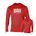 Picture of adidas Long Sleeve Hoody - Power Red