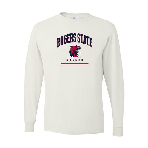 Picture of Dri-Power Long Sleeve T-Shirt - White