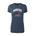 Picture of Women's Fitted Triblend T-Shirt - Navy Heather