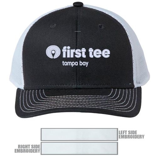Picture of The Game Everyday Trucker Cap - black/ white