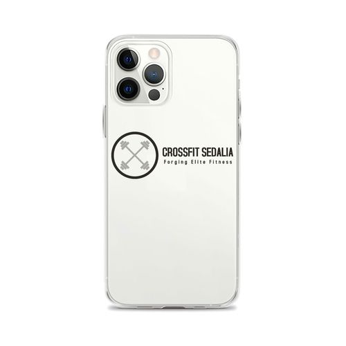 Picture of iPhone case - White - Logo Text Drop