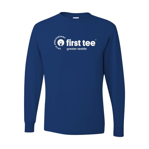 Picture of Youth Dri-Power Long Sleeve T-Shirt - Royal