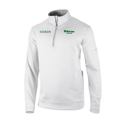 Picture of Men's Omni-Wick Wickham Hills 1/4 Zip - white