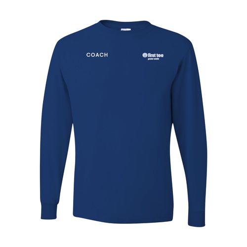 Picture of Dri-Power Long Sleeve T-Shirt - Royal