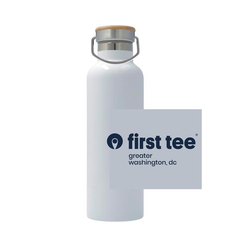 Picture of 25oz Stainless Steel Thermos - white