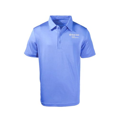 Picture of Youth Garb Blake Polo - light blue