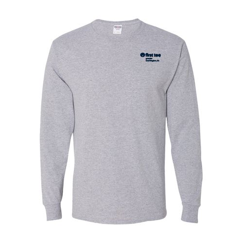 Picture of Dri-Power Long Sleeve T-Shirt - Athletic Heather