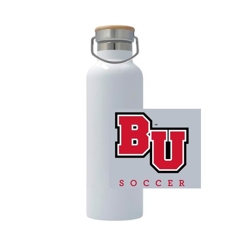 Picture of 25oz Stainless Steel Thermos - White