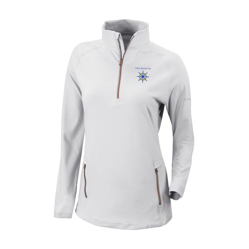 Picture of Women's Omni-Wick Outward Nine 1/4 Zip - White