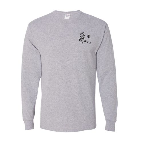 Picture of Youth Dri-Power Long Sleeve T-Shirt - Athletic Heather