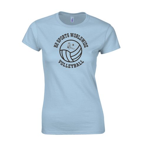 Picture of Women's Semi-Fitted Classic T-Shirt  - Light Blue