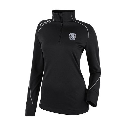 Picture of Women's Omni-Wick Shotgun 2.0 1/4 Zip - Black
