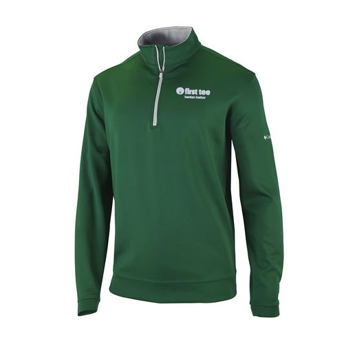 Picture of Men's Omni-Wick Wickham Hills 1/4 Zip - forest